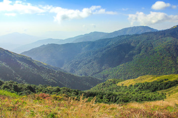 High mountains at the Pokhara, Nepal