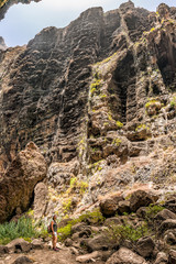 Naklejka premium Barranco de Masca