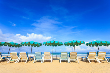 Tropical beach, Karon beach in phuket island, Andaman sea, Thailand
