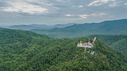 Temple on mountain