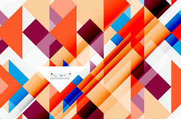 Triangle pattern design background