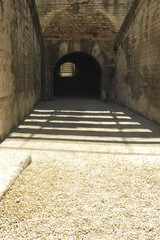 Obraz premium The entrance of the Arles arena