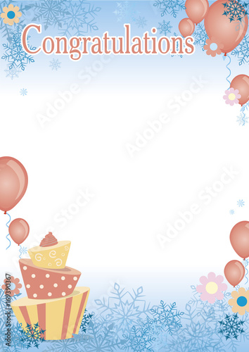 "certificate congratulation poster for kids" Stock image and royalty ...