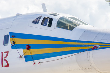  Supersonic strategic bomber-missile carrier with variable sweep wing Tu-160