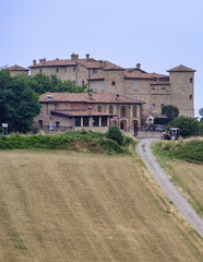 Castle in Val Tidone (Piacenza, Italy)