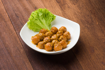 curry fish ball