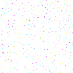  Colored polka dot