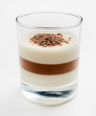 chocolate panna cotta