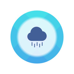 Paper Flat Cirlce Button