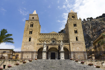 Fototapeta na wymiar Cathedral of Cefalù