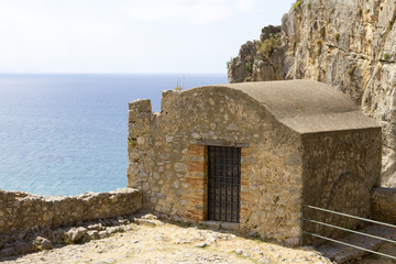 Saracen fort in Cefal&ugrave;, Italy