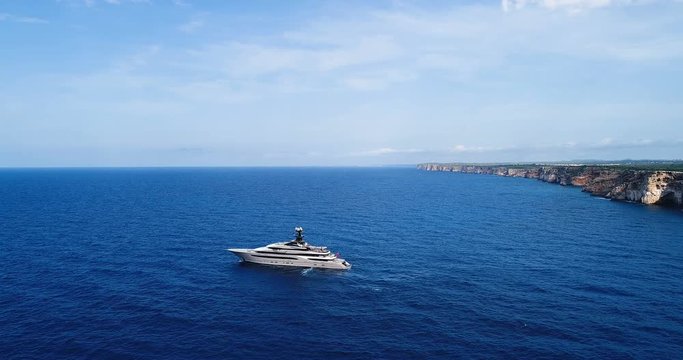 yatch en mer c&ocirc;te espagnole, Minorque