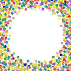 Confetti Frame