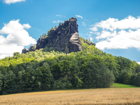 Lilienstein im Elbsandsteingebirge