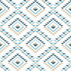 Ethnic boho seamless pattern. Tribal pattern. Retro motif. Textile rapport.