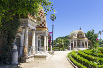 Villa Giulia park in Palermo, Italy