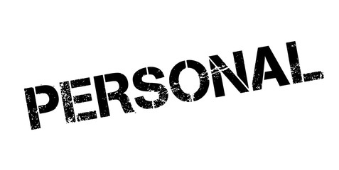 Personal rubber stamp. Grunge design with dust scratches. Effects can be easily removed for a clean, crisp look. Color is easily changed.