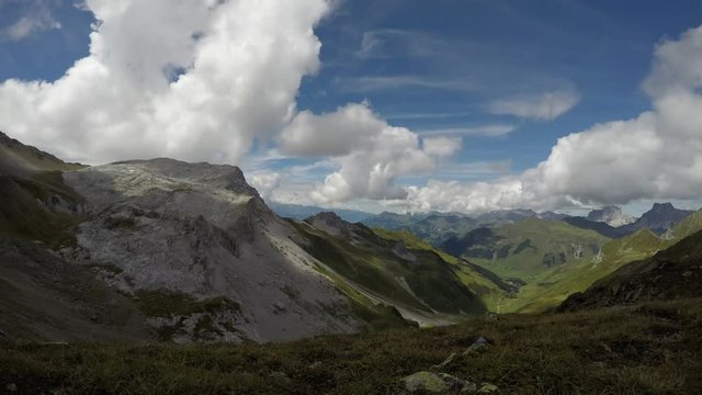 Zeitrafferaufnahme R&auml;tschenhorn