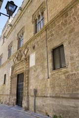 Fototapeta na wymiar Palazzo Abatellis palace in Palermo