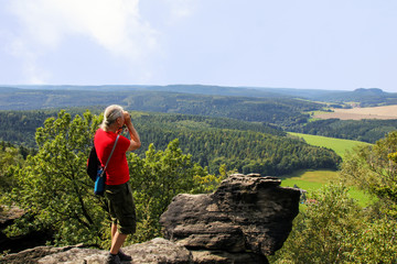 Sächsische Schweiz, Aussicht, Kleiner Zschirnstein