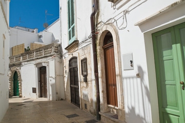 Alleyway. Martina Franca. Puglia. Italy. 