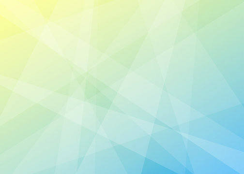 Blue and yellow low poly vector background