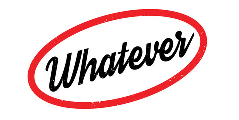 Whatever rubber stamp. Grunge design with dust scratches. Effects can be easily removed for a clean, crisp look. Color is easily changed.