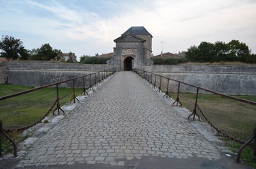 Porte des Campani à Saint Martin de Ré ( Île de Ré - Charente-Maritime)