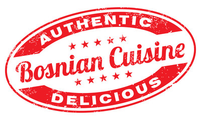 Bosnian Cuisine Stamp