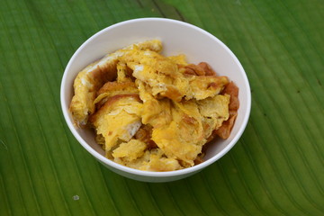Thai style  omelette