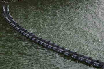 Fototapeta premium Buoys in the water