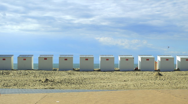 Beach cabins