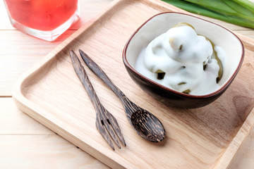 Homemade Thai dessert