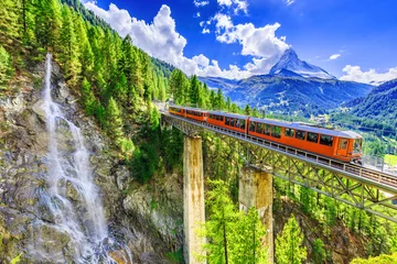 Foto op Plexiglas Zermatt, Zwitserland. © SCStock