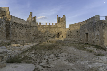 Fototapeta na wymiar Castillo de Xivert (Alcala de Xivert, Castellon - España).