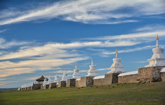 Monastery towers