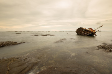 seascape in the evening