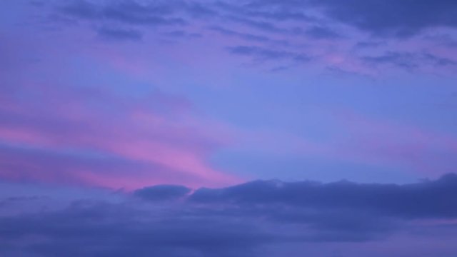 Abstract of beautiful sky in evening