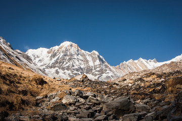 View of the Annapurna I, Nepal