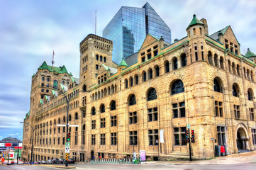 Gare Windsor, a heritage train station in Montreal, Canada