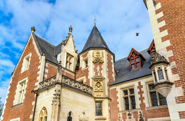 Fototapeta premium Chateau du Clos Luce in Amboise, France.