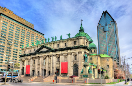 Mary, Queen Of The World Cathedral In Montreal, Canada