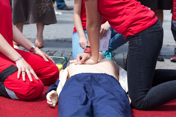 CPR. First aid.