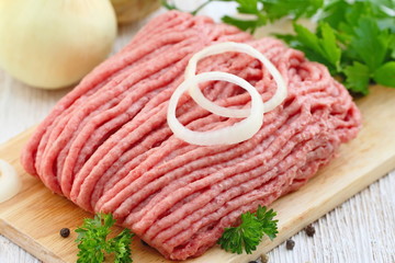 Raw minced meat