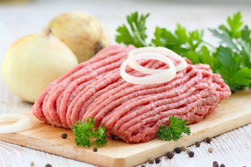 Raw minced meat