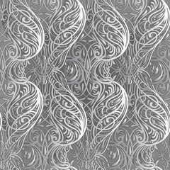 Abstract monochrome pattern