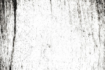 Grunge wood wall background, black and white tone, close up