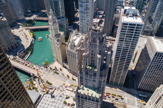 Chicago aerial image