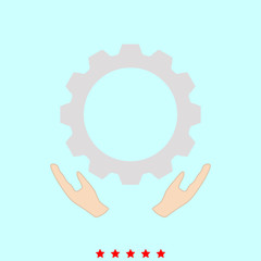 Preventative maintenance  set  it is color icon .