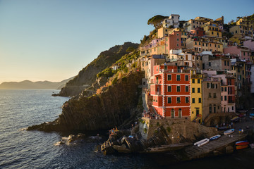Fototapeta na wymiar Riomaggiore, Cinque Terre